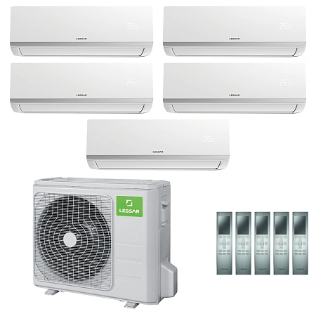 Lessar LU-5HE42FME2 / LS-MHE12KCE2 + LS-MHE09KCE2x4