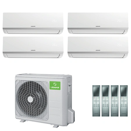 Lessar LU-4HE36FME2 / LS-MHE12KCE2 + LS-MHE09KCE2x3